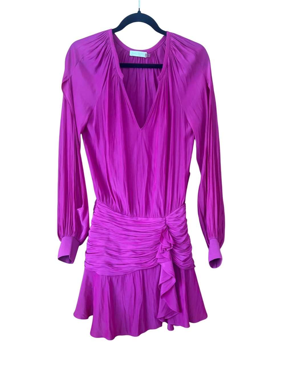 Ramy Brook Becca Mini Pink Dress Size 0 - Picture 3 of 4